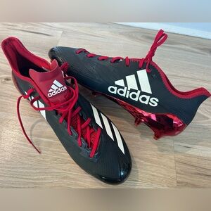 Adidas SM Adizero Size 13.5 - 5 Star 6.0 NCAA Football Cleats CG4954 Black Red